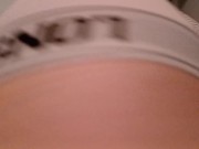 Showing off my ass and bulge in white briefs