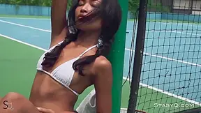 Sweet Small-tit Babe Salsaq Her Beautiful Naked Body