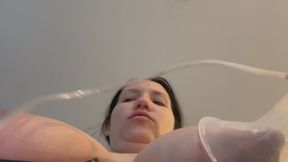 Breast pumping Milk with Medela Cups