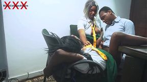 STUDENTS TAUGHT THEIR HEAD TEACHER HOW TO FUCK TWO PUSSY PLEASE SUBSCRIBE TO RED