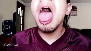 Rich saliva in the mouth