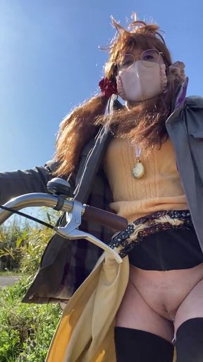 No. 143 Taking a Break at the Park and Cycling-a Moment’s Rest in the Park, Then Becoming the Wind