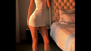 Redhead beauty show off - AI generated