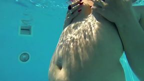 Horny Sluts in the Pool and Wild Group Sex with Facial