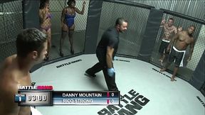 Watch two studs duke it out for the chance to fuck Isis! And she'_s totally wet and into...