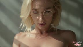 my 18-year-old neighbor invited me over for tea, but it ended with cum inside her plump, sexy pussy![ai]