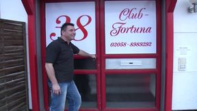 Chubby German blonde fucked at the swinger party