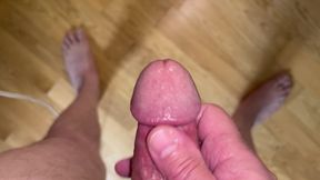 Hard cock jerk