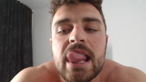 European Male, Alec Plays with His Dick