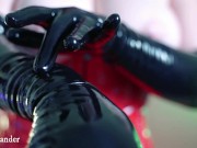 Opera Gloves Fetish Latex Rubber Video