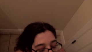 My Slut Wife Fucks a Hard Black Cock in Motel Bathroom