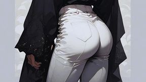 cute femboy loves big dicks shoved inside and deep in her beautiful, oily ass