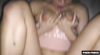 She loves thick cum never stopping no mercy on her dripping used pussy