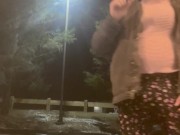 Smoking and flashing you in public