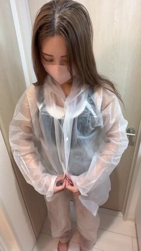 raincoat rubber gloves handjob Heart