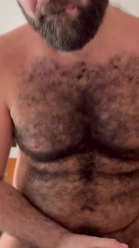 Big Bear Breeding His Cub