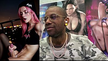 Transgender Super Hero Jerking Off And Cumming All Over Her Face And Body, AI Generated