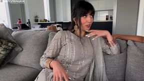 Muslim Wife Cheats on Her Husband with a Black Girl