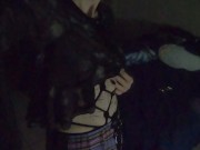 Trans Girl, Shibari, Bad Dragon Oral Play