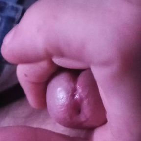 Stroking my cock and cumming for all the little sluts