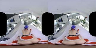 Alessa Savage As Jinx Is Absolutely Desperate To Empty Santa's Sack And Suck His Candy Cane