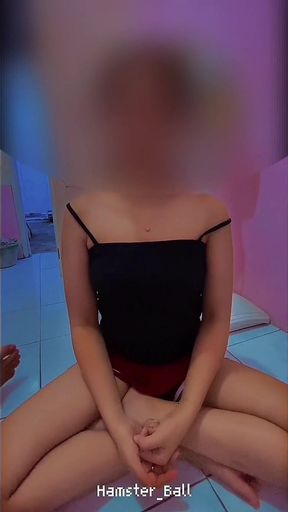 Thrilling moment from &quot;Innocent Malay Virgin Girl Shows Her Tits In Front Of Indian Scout Teacher In Empty School Building&quot;