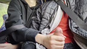 He Cum in My Mouth on a Crowded Bus