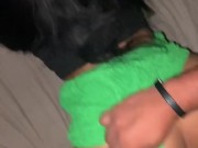 Pareja real tienen sexo amateur Pov hablando sucio y termina con corrida adentro