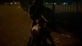 bareback latin gay sex in the street square