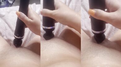 POV Squirting with my wand!