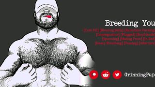 Grinning Pup takes you on a wild ride with his alpha's load