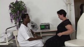 Black and white fat pussy fuck in hospital