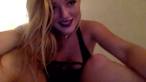 Sexy Blonde Sierra Talks Sex History