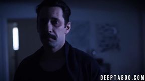 Daddy's Guilty Pleasure: Savannah Sixx Sucks And Fucks Him Roughly