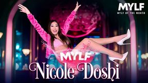 Chinese MILF Nicole Doshi gets deepthroat and facefucked in sexy scene