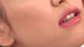 Japanese MILF creampied while skiing on two cocks in a group threeway
