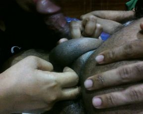 indian couple new fun on his birthday