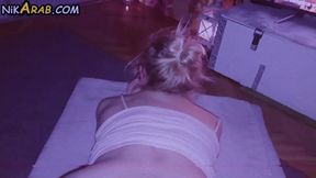 Cheating Blonde MILF Meets the Arabian Man