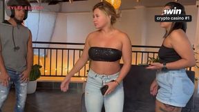 Kylei Ellishse bangs delivery guy while her cuckold hubby's away