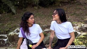 Rebellious Teen Girls Have Lesbian Sex