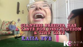 Giantess Breeder Has A Taste for Destruction & Tiny Cries!