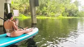Hilarious GF gives sloppy fellatio and bangs in a hot car