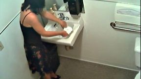 Coffee pot pissing slut with spex