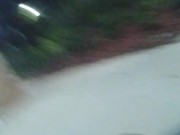 Cumming in public  no panties
