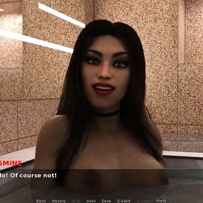 Jasmine, Hotwife For Life: Desi Indian Wife Her Husband And A Stranger In A Hot Tub-Ep8