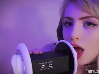 Ear Kissing Licking Tingles + Mouth Sounds ASMR