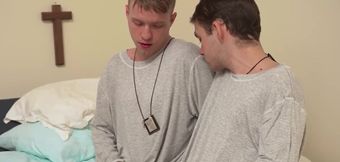 Lusty Marcus Rivers and Noah took a break from ser
