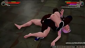 Rex Kats Fiery Battle Turns into Wild Lust in Naked Fighter 3D
