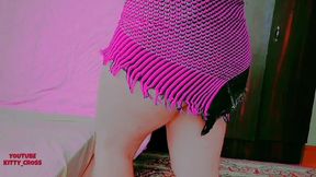 Big Ass BBW Shemale Big Booty Bubble Butt White Skin Blonde Sissy