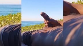 Cautionwear Headsets!!! Stranger Walks by While I Cum!